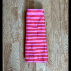 J Crew striped skirt